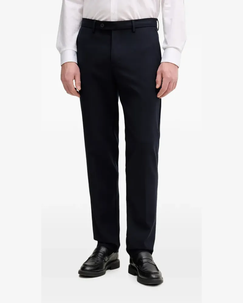 Benetton belt-loop trousers - Blau Blau