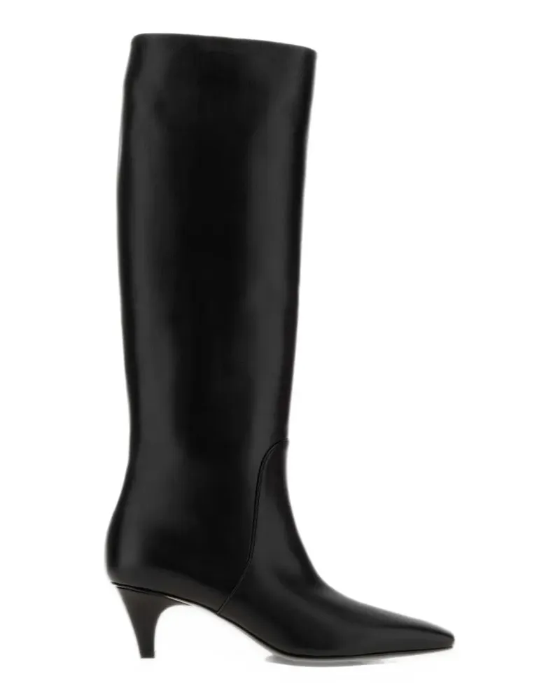 Giorgio Armani Stiefel mit spitzer Kappe - Schwarz Schwarz