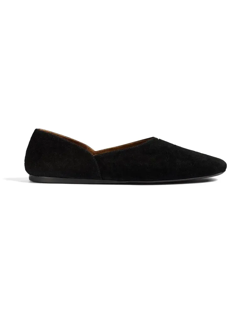 KHAITE Jane Ballerinas - Schwarz Schwarz