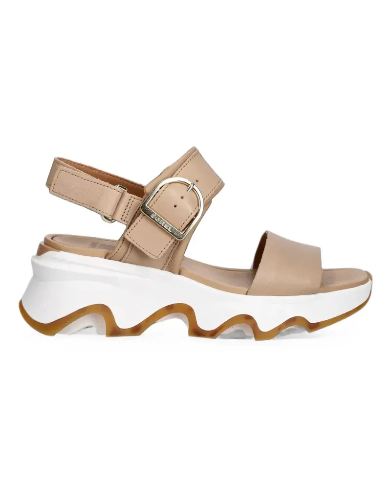 Sorel Sandalen mit Schnallenriemen - Nude Nude