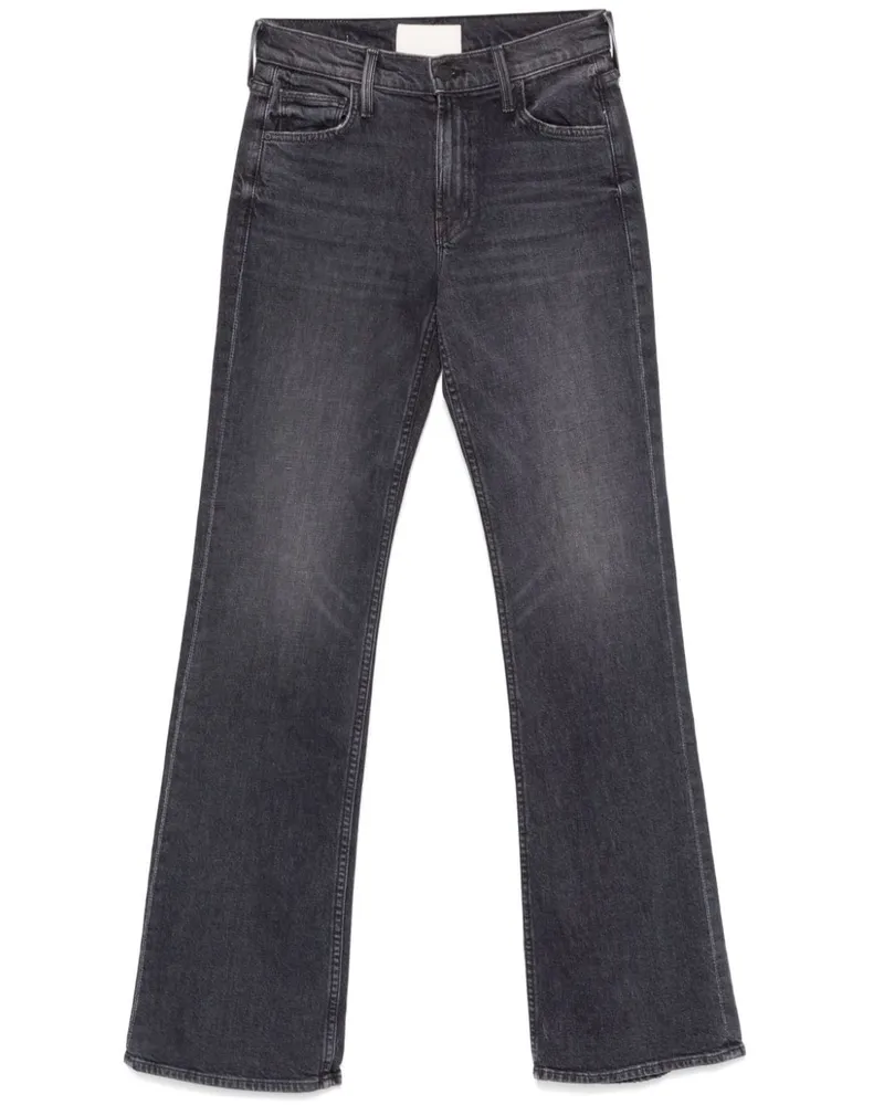 Mother The Bookie Heel Jeans - Schwarz Schwarz