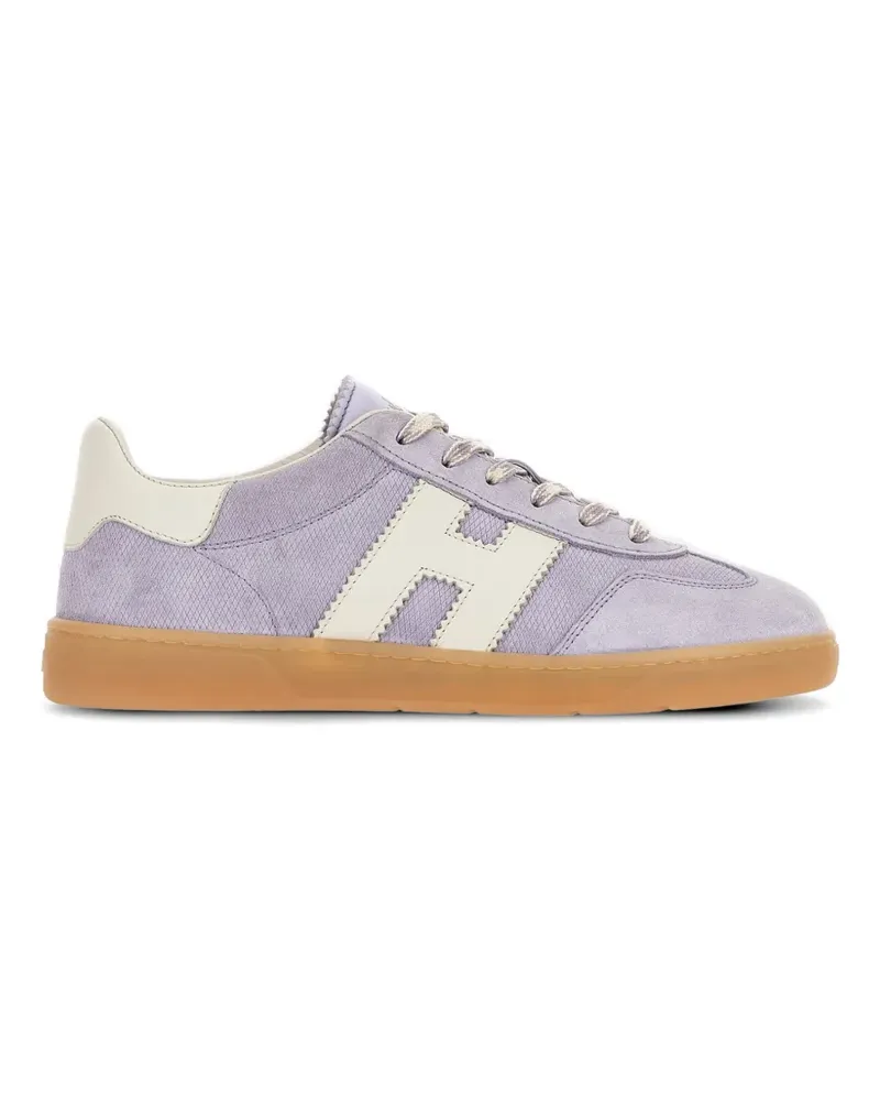 Hogan Cool logo-patch sneakers - Violett Violett