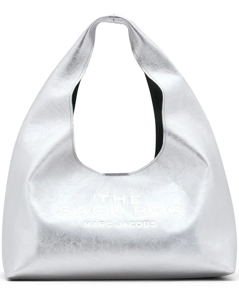 Marc Jacobs The Sack Schultertasche - Silber Silber