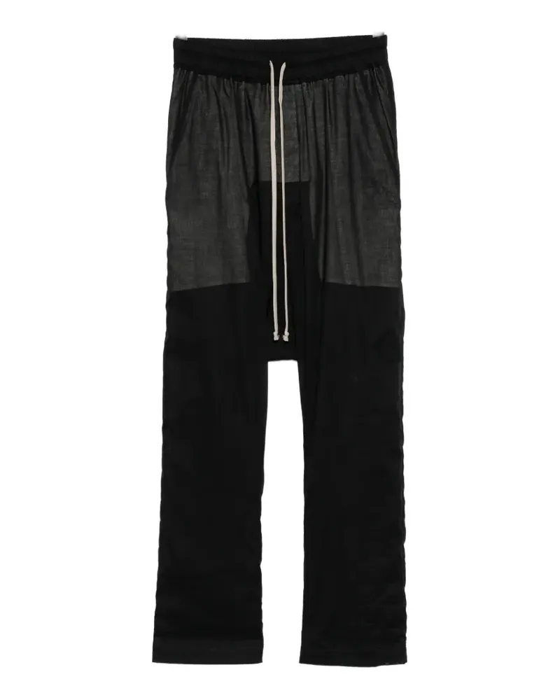 Rick Owens drawstring silm trousers - Schwarz Schwarz