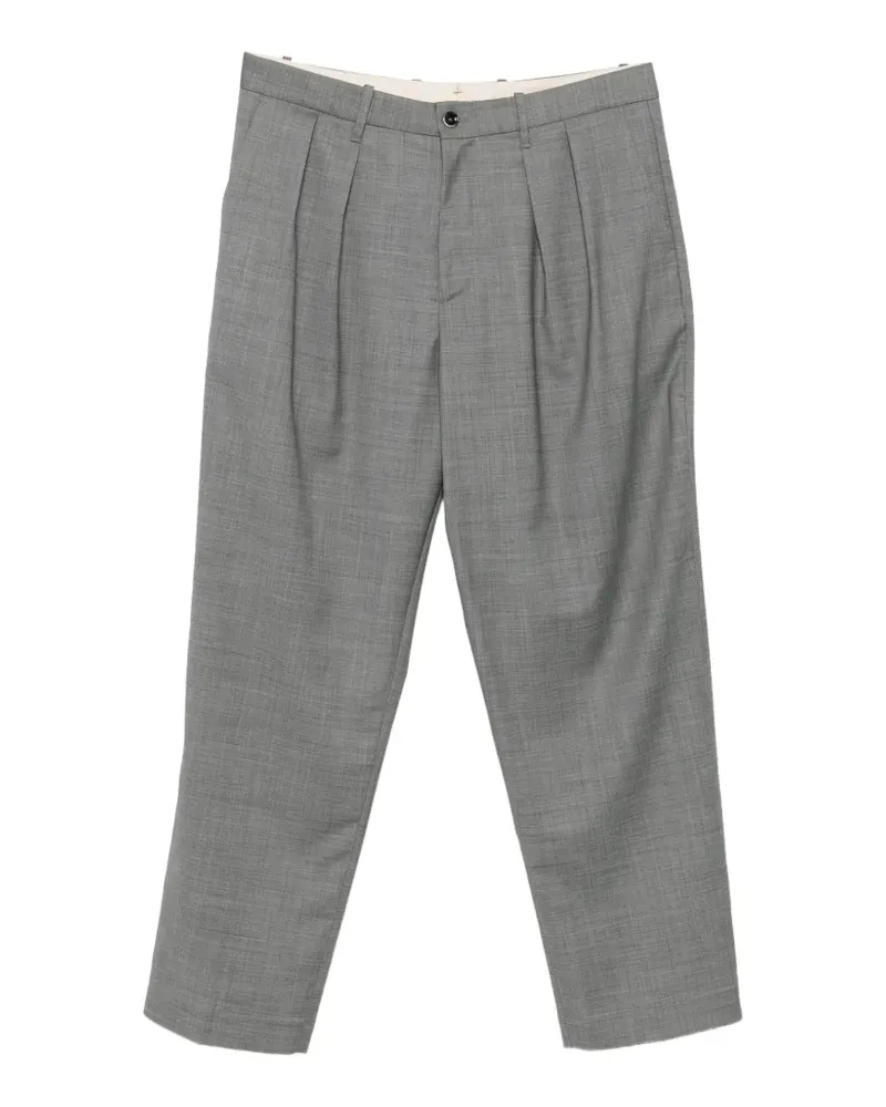 nine:inthe:morning pleated tailored trousers - Grau Grau