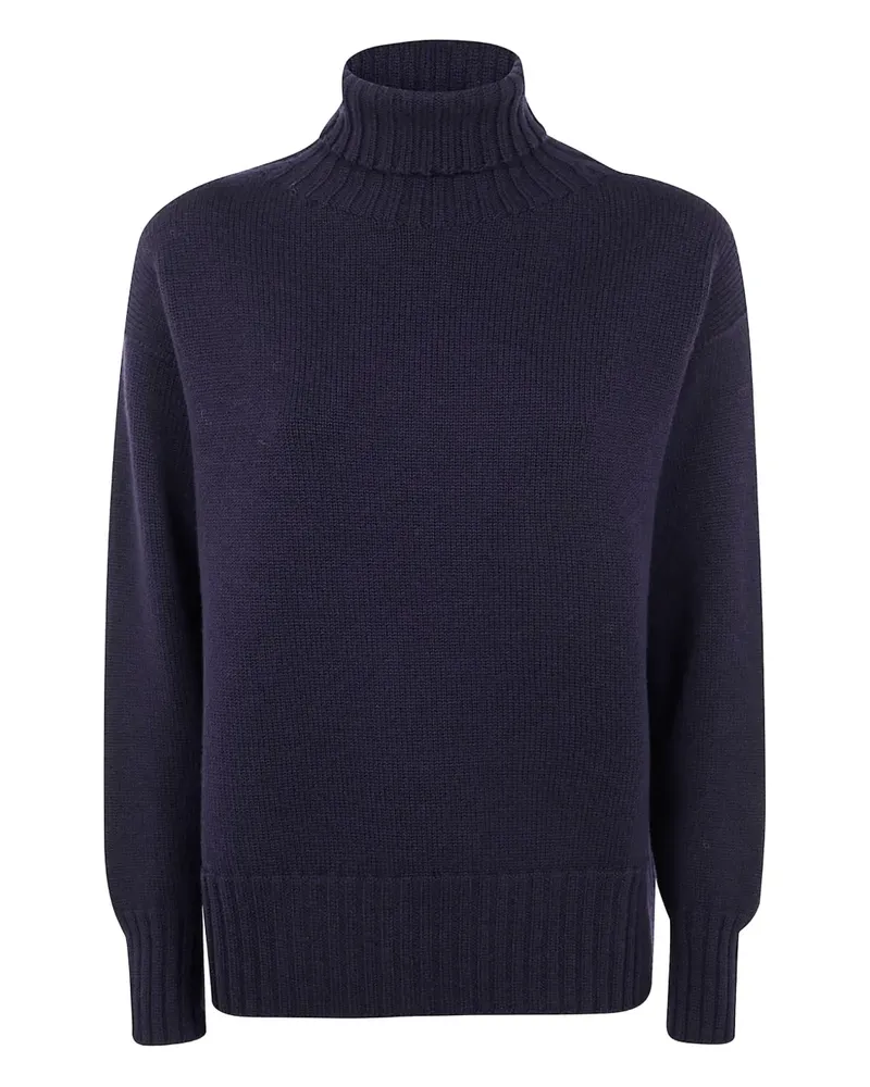 Drumohr  Pullover mit Rollkragen - Blau Blau