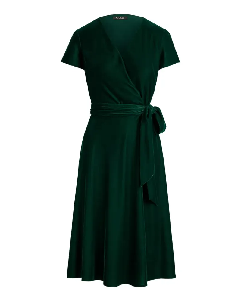 Ralph Lauren Karla Midikleid im Wickelstil - Grün Grün