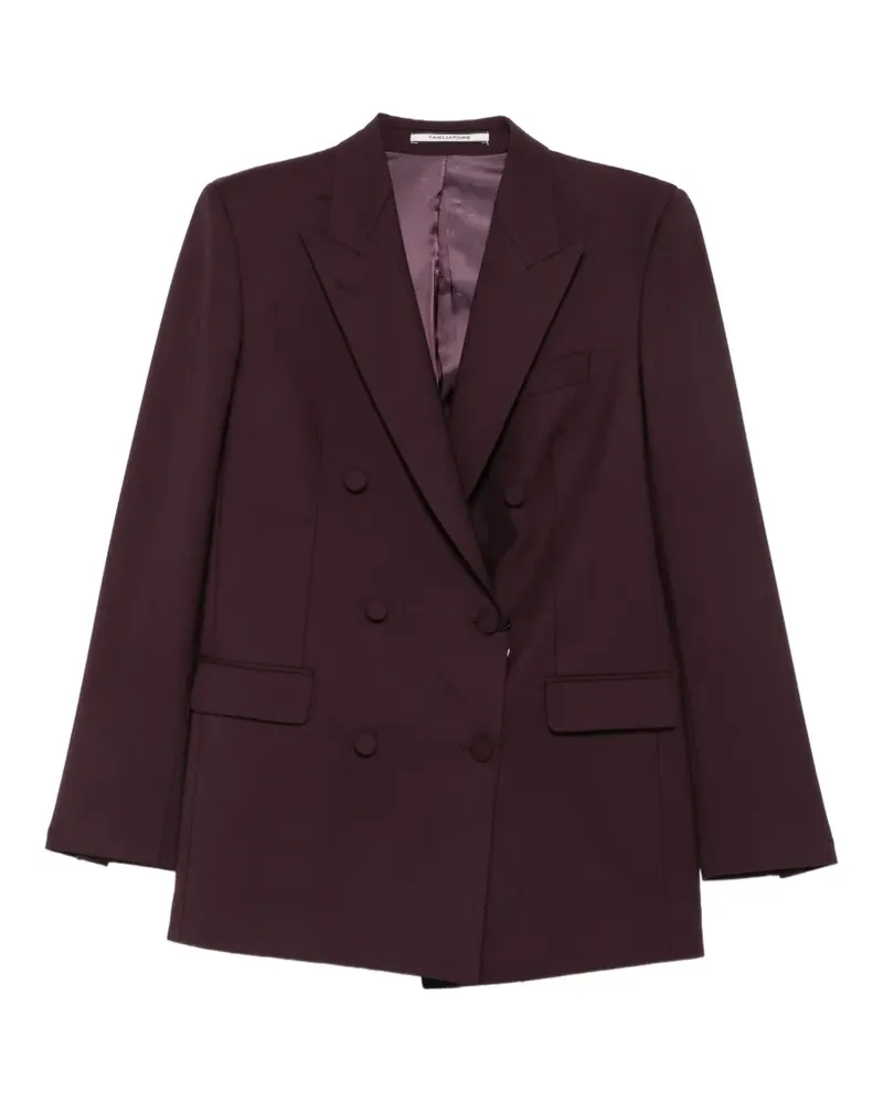 Tagliatore Jasmine Anzug mit steigendem Revers - Rot Rot