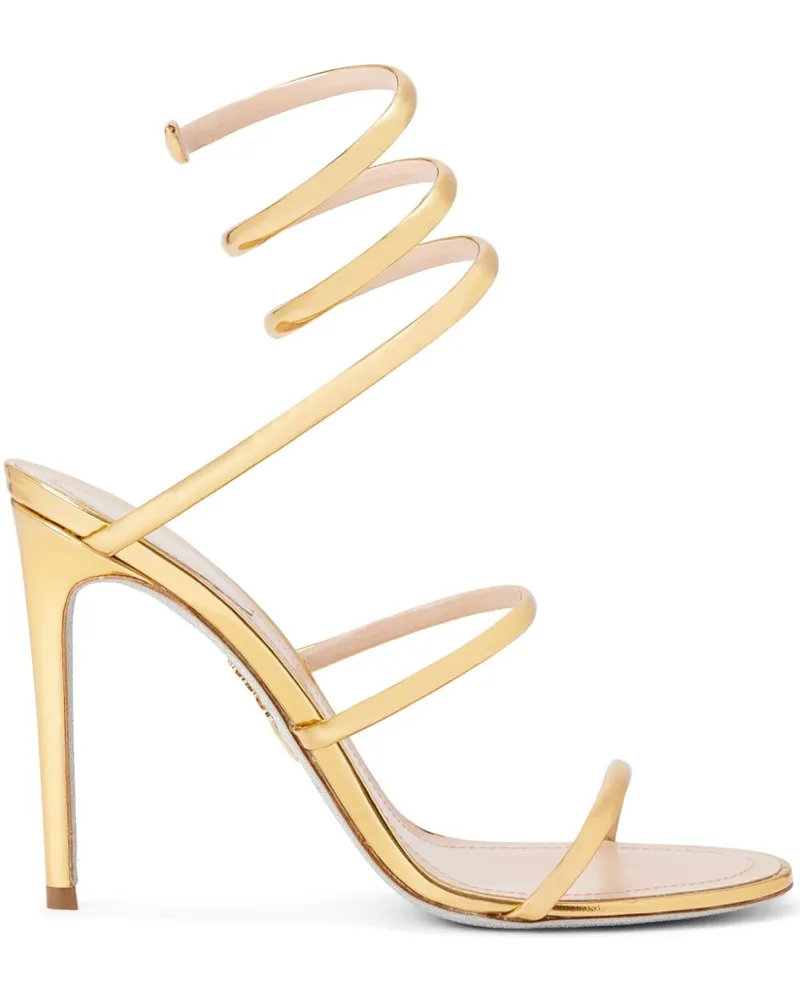 René Caovilla Cleo Sandalen - Gold Gold