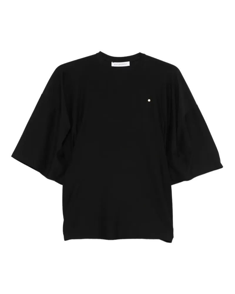 Viktor & Rolf Square T-Shirt - Schwarz Schwarz