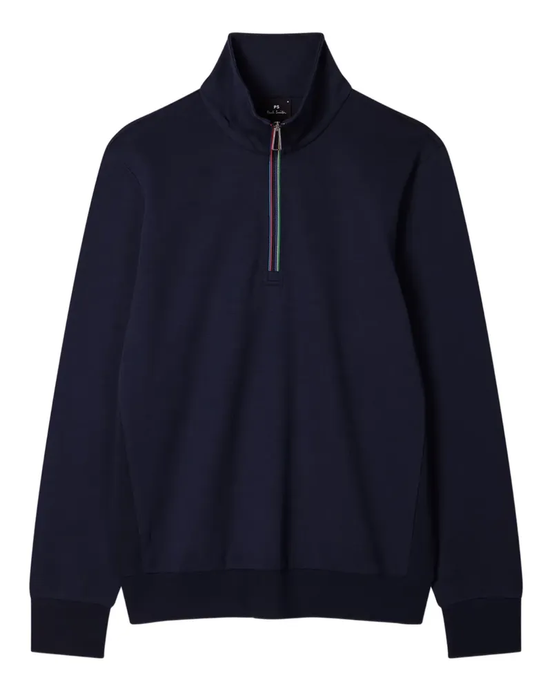 Paul Smith Sweatshirt mit Reißverschluss - Blau Blau