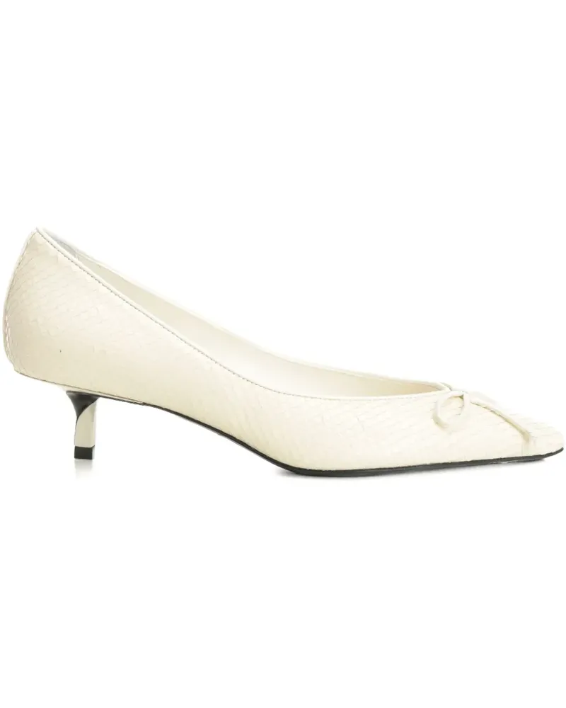 Jacquemus Tourni Pumps 45mm - Nude Nude