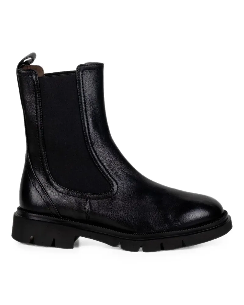 Status elasticated side-panel Chelsea boots - Schwarz Schwarz