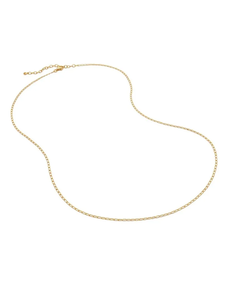 Monica Vinader Open Link Halskette - Gold Gold