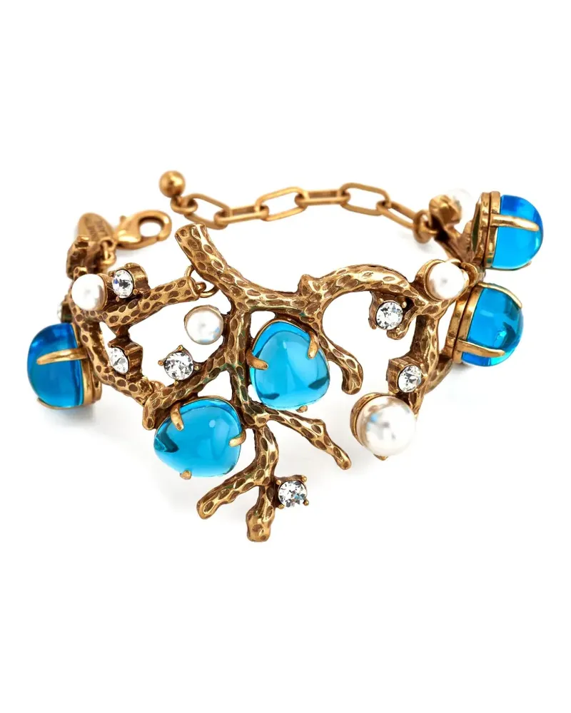 Kenneth Jay Lane Sea Branch Armband - Gold Gold