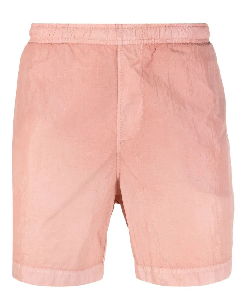 C.P. Company Badeshorts mit Logo-Patch - Rosa Rosa