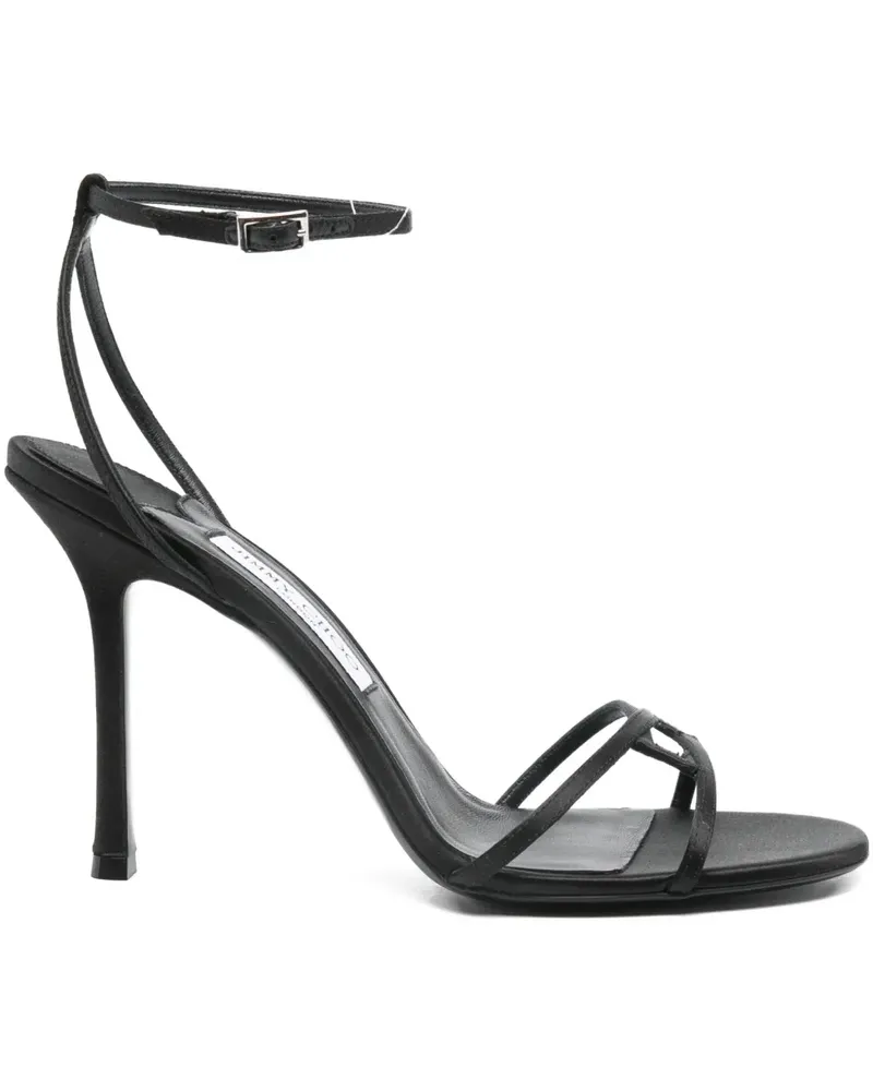 Jimmy Choo 100mm Leo sandals - Schwarz Schwarz
