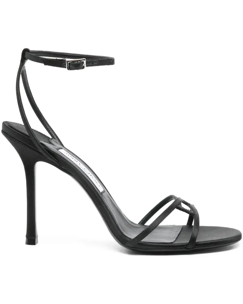 Jimmy Choo 100mm Leo sandals - Schwarz Schwarz