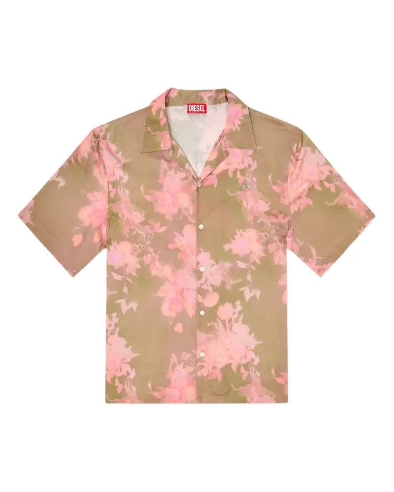 Diesel S-Brad-Qmce shirt - Braun Braun