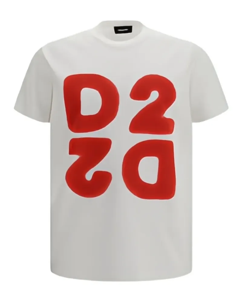 Dsquared2 logo-print Cool Fit T-shirt - Weiß Weiß