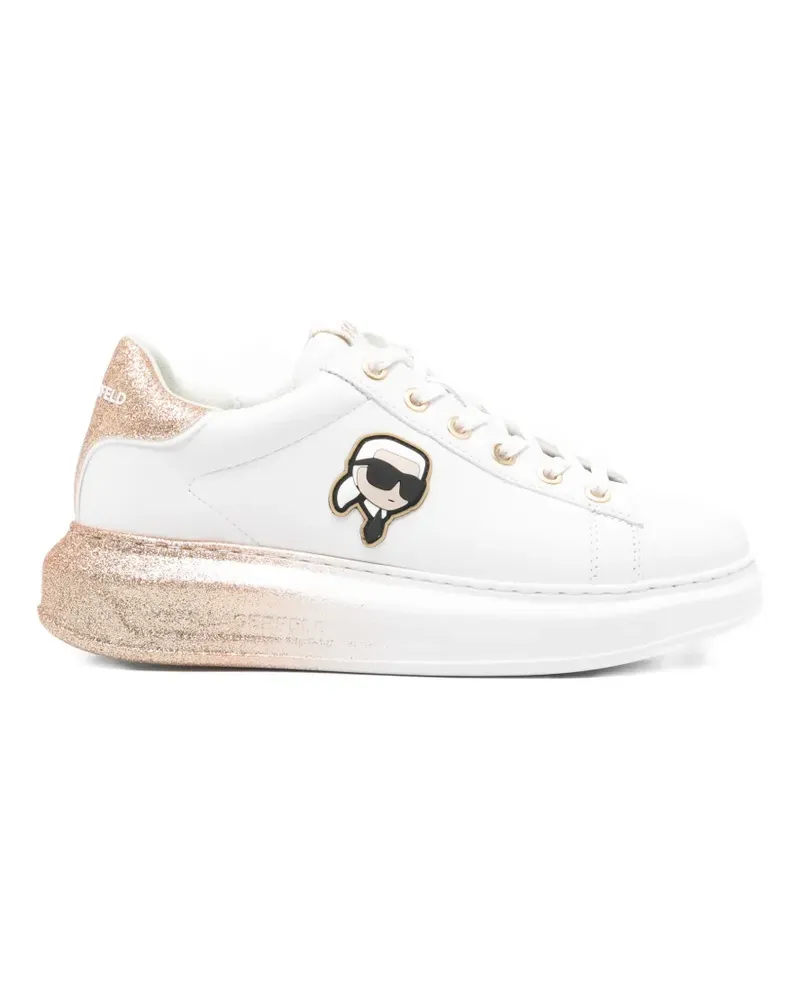 Karl Lagerfeld Kapri Ombre NFT platform sneakers - Weiß Weiß