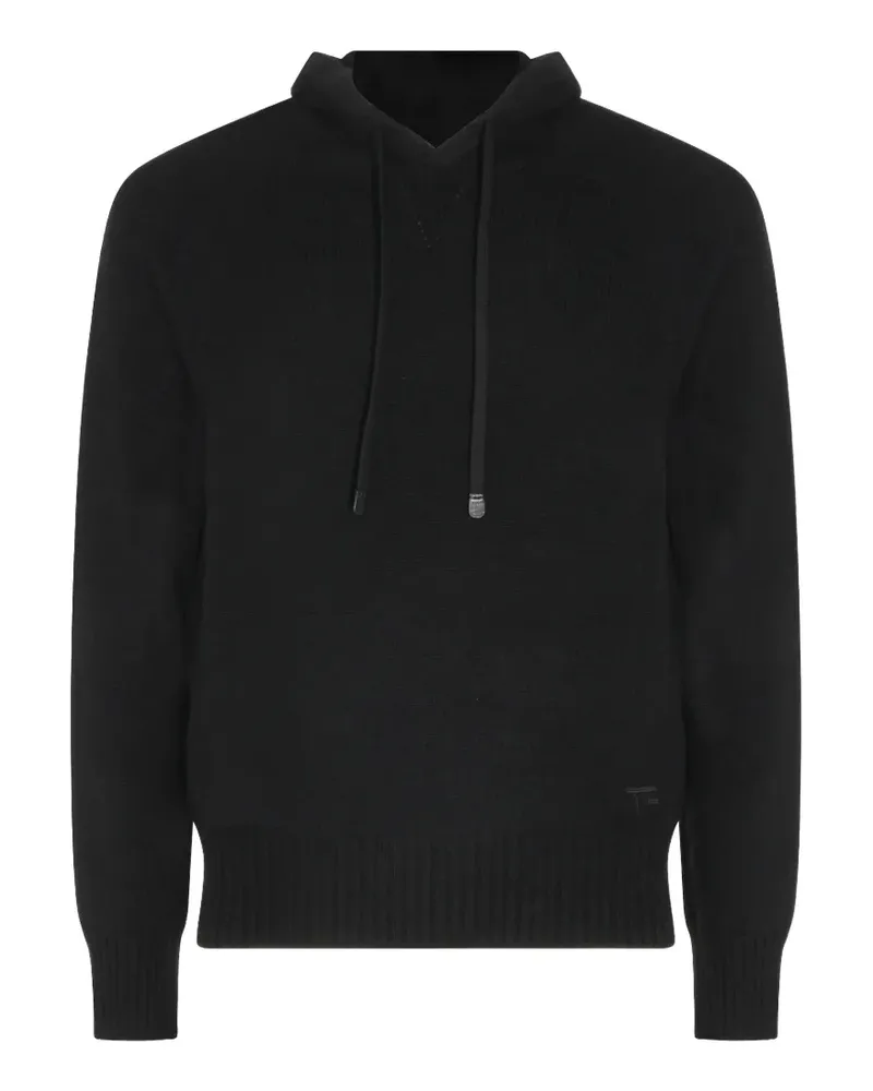 Tom Ford drawstring hoodie - Schwarz Schwarz