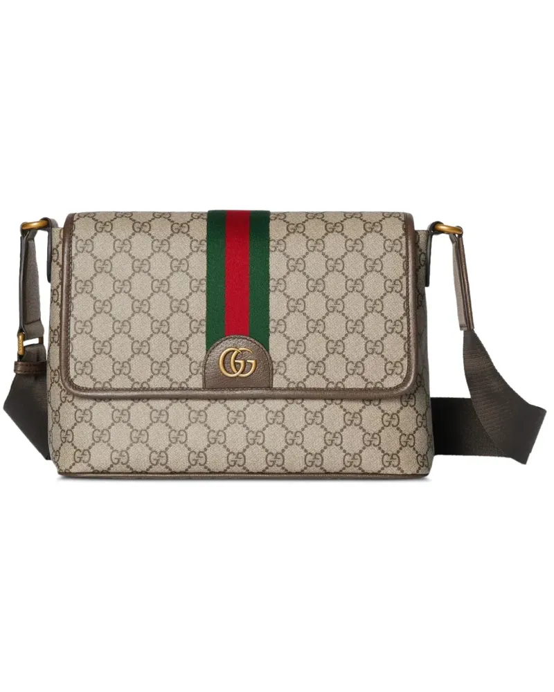 Gucci Ophidia GG Supreme shoulder bag - Nude Nude