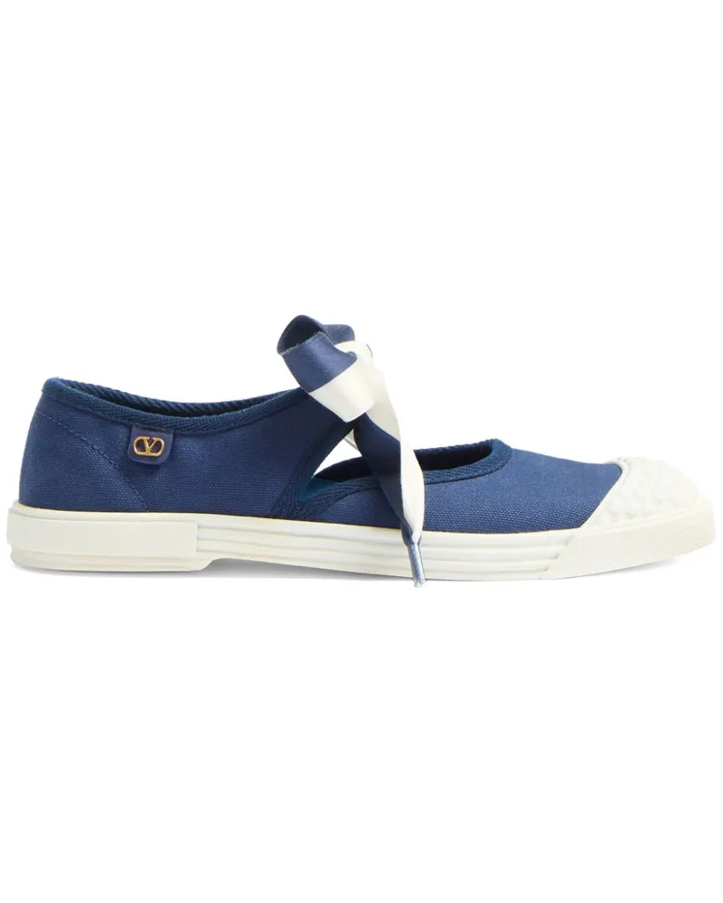 Valentino Garavani Bay By Bay Ballerinas - Blau Blau