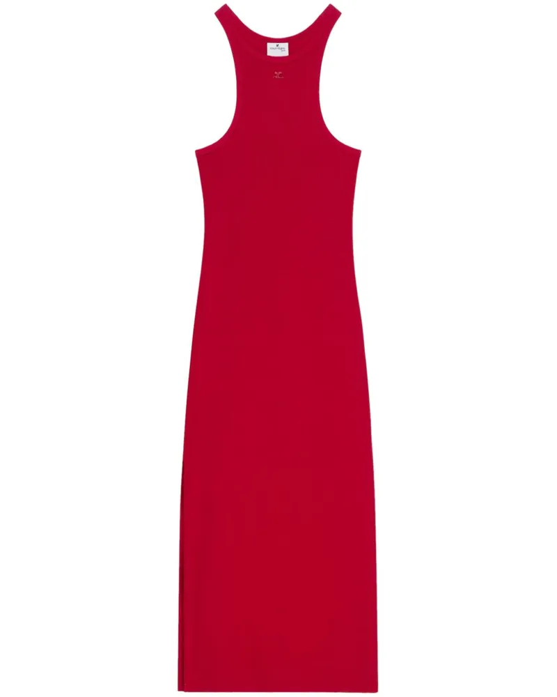 Courrèges Scuba 90s Kleid - Rot Rot