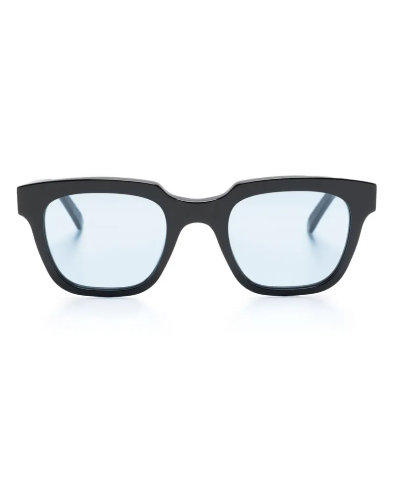 RETROSUPERFUTURE Sonnenbrille mit eckigem Gestell - Schwarz Schwarz