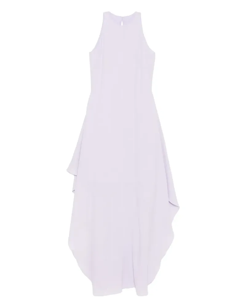 Amsale Kleid mit gekörnter Struktur - Violett Violett