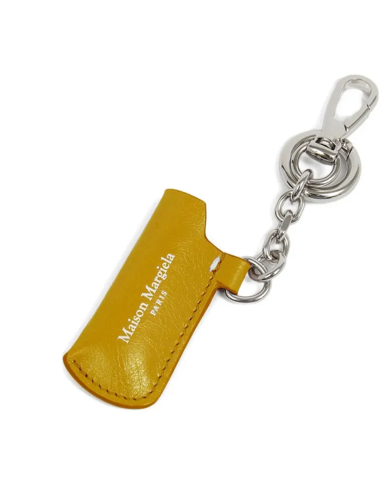 Maison Margiela embossed chain lighter case - Gelb Gelb