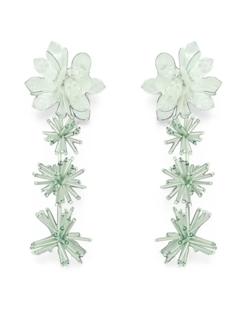 Oscar de la Renta Firework Hängeohrringe - Grün Grün