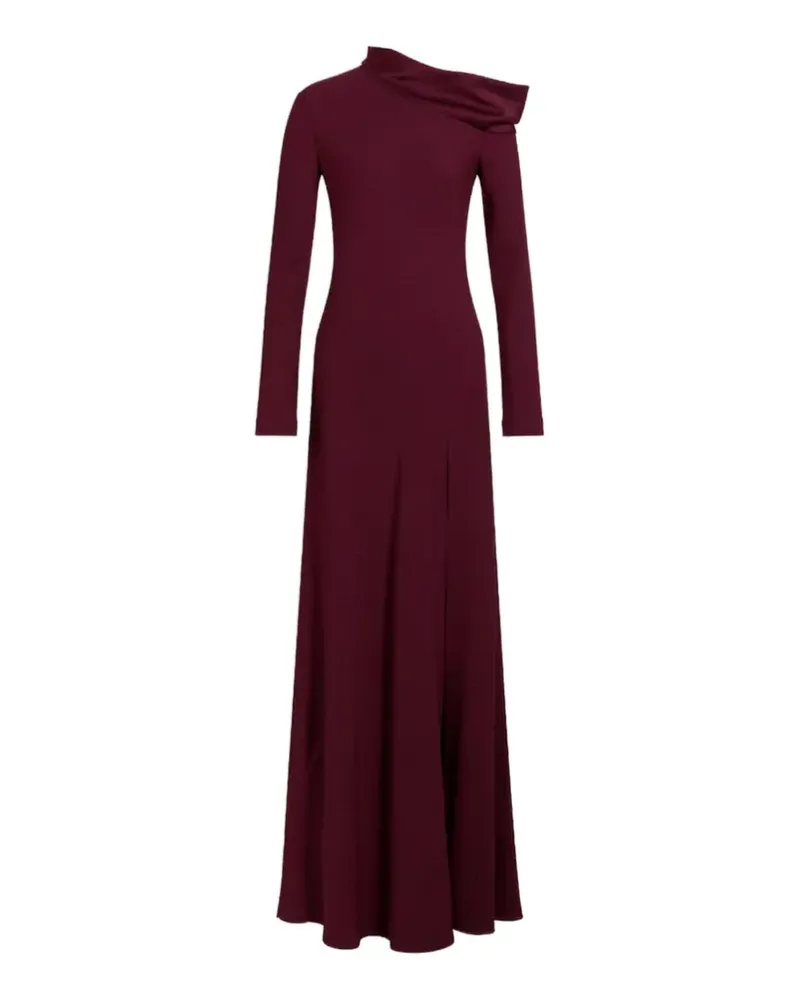 Alberta Ferretti Schulterfreies Kleid - Rot Rot