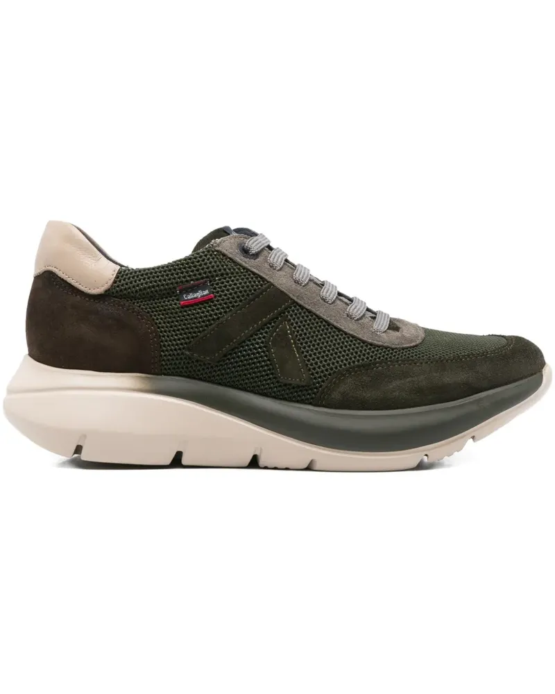 CallagHan Sneakers mit Einsätzen - Grün Grün