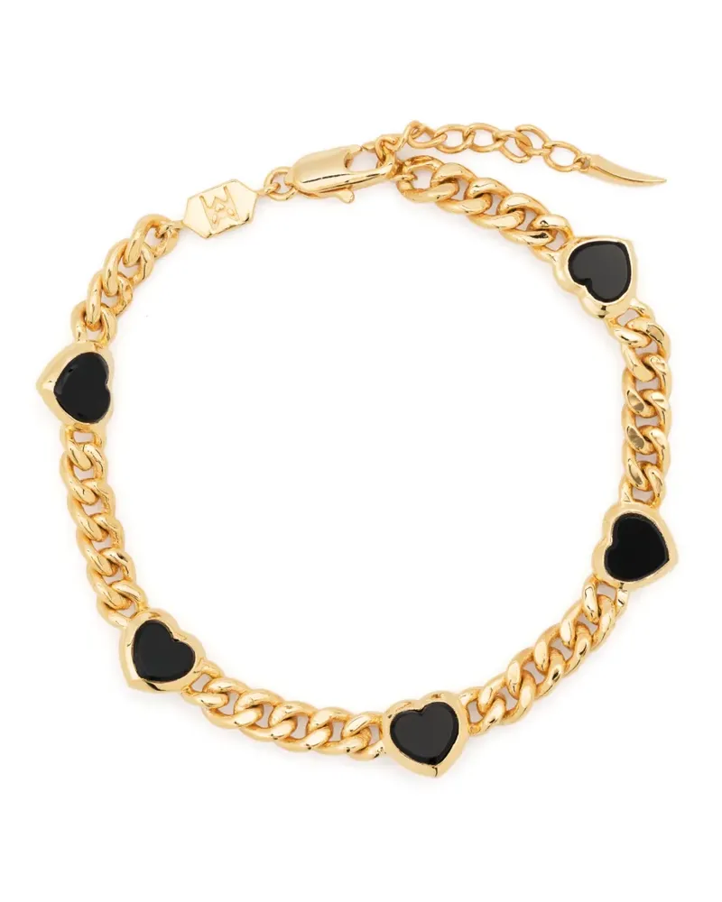 Missoma Armband mit Onyx - Gold Gold