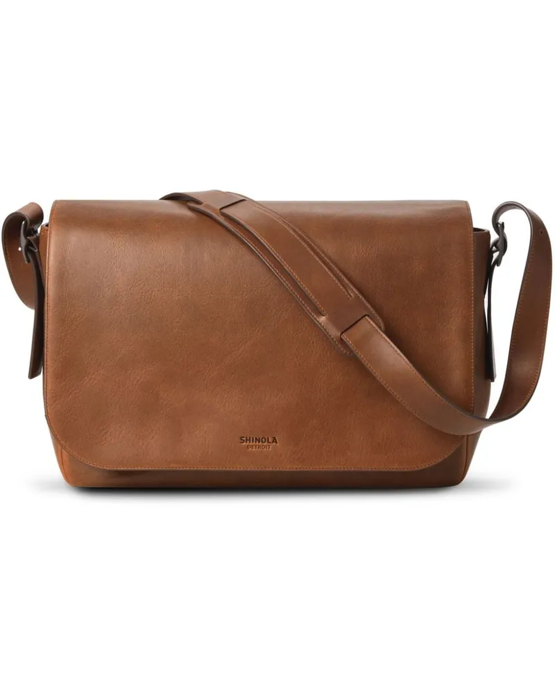 SHINOLA Runwell Kuriertasche - Braun Braun