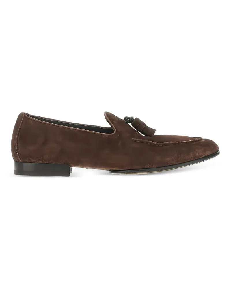 Doucal´s tasselled loafers - Braun Braun