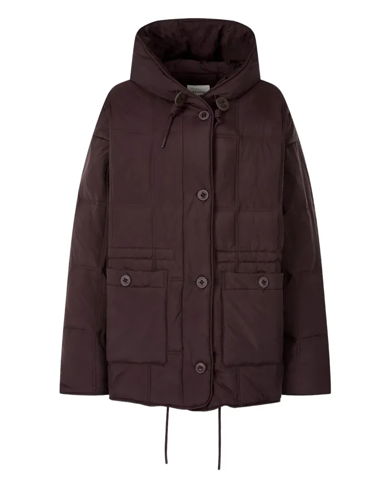 STUDIO TOMBOY piping-detail puffer jacket - Rot Rot