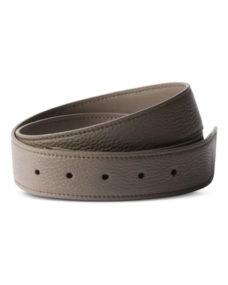 Prada Gürtelriemen aus Leder - Custom Belts - Nude Nude