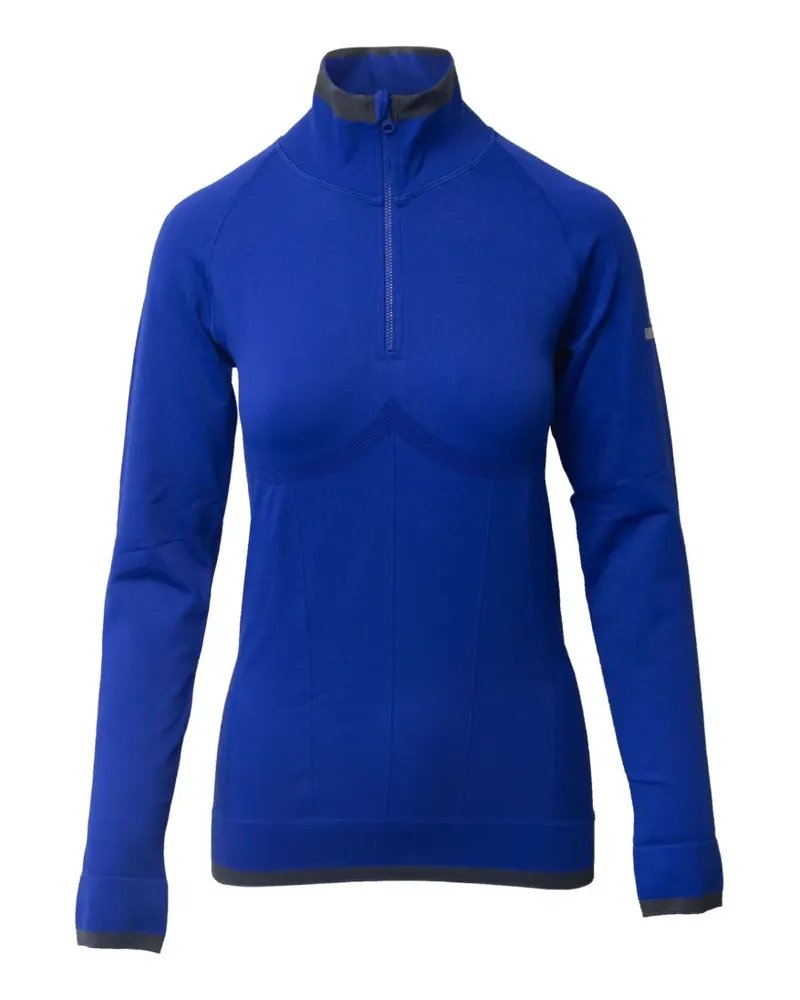 adidas half-zip logo sweater - Blau Blau