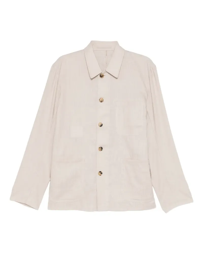 Paul Smith Hemdjacke mit Brusttaschen - Nude Nude
