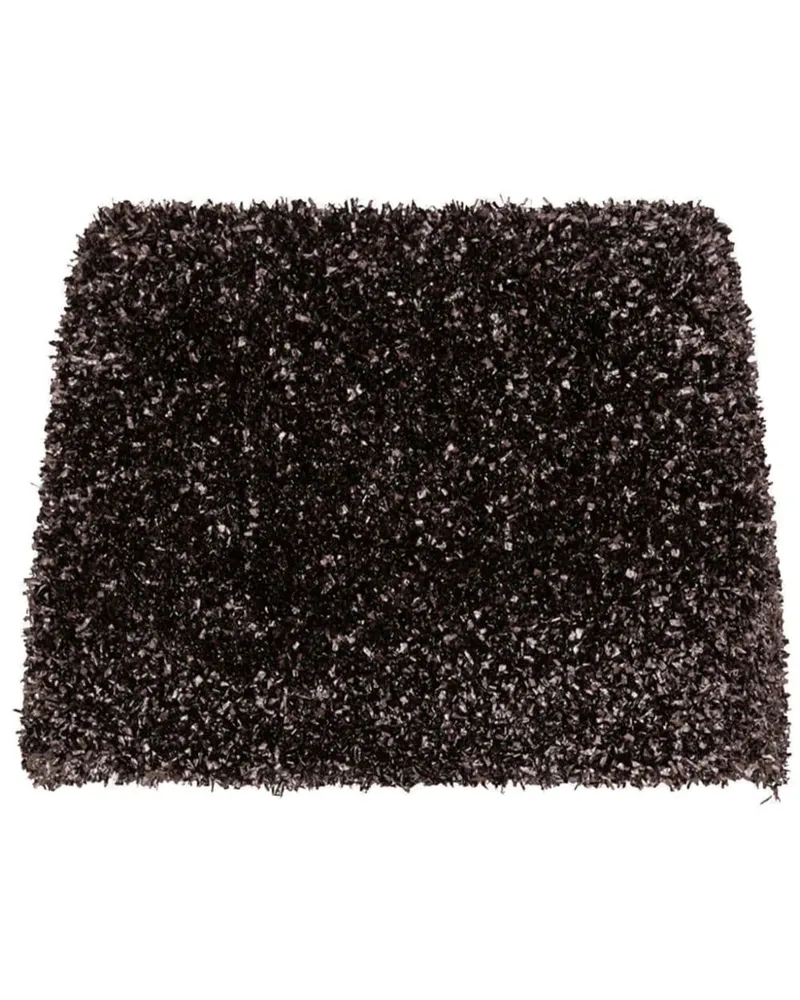 GCDS Metallic Minirock - Schwarz Schwarz