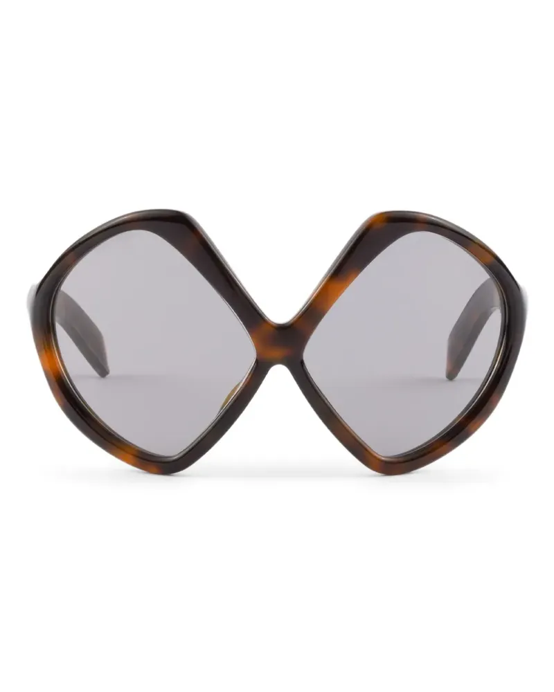 Prada Sonnenbrille in Schildpattoptik - Braun Braun
