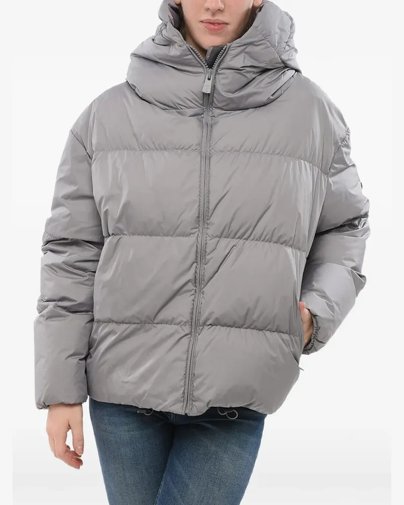 Bacon hooded puffer jacket - Grau Grau