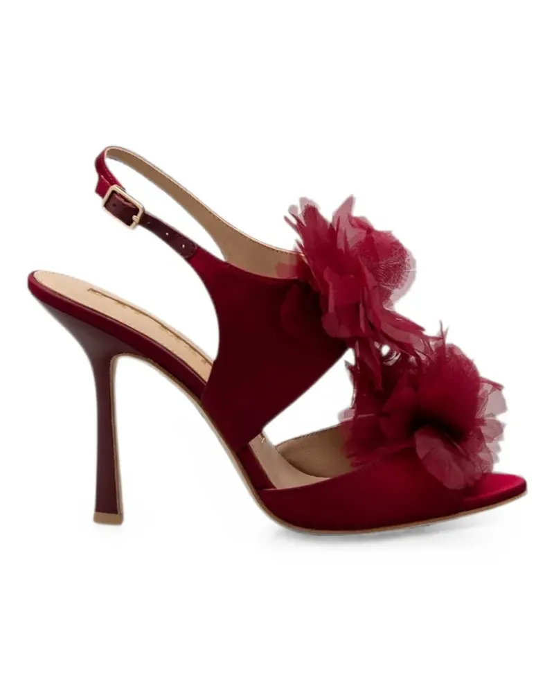 Kat Maconie Sher Sandalen mit Blumendetail - Rot Rot