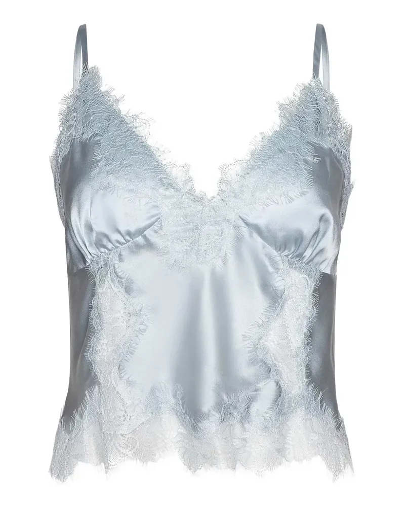L'Agence Kimber blouse - Blau Blau