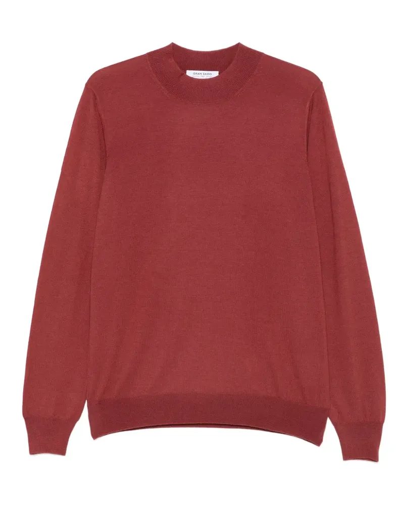 Gran Sasso Pullover mit Rundhalsausschnitt - Rot Rot