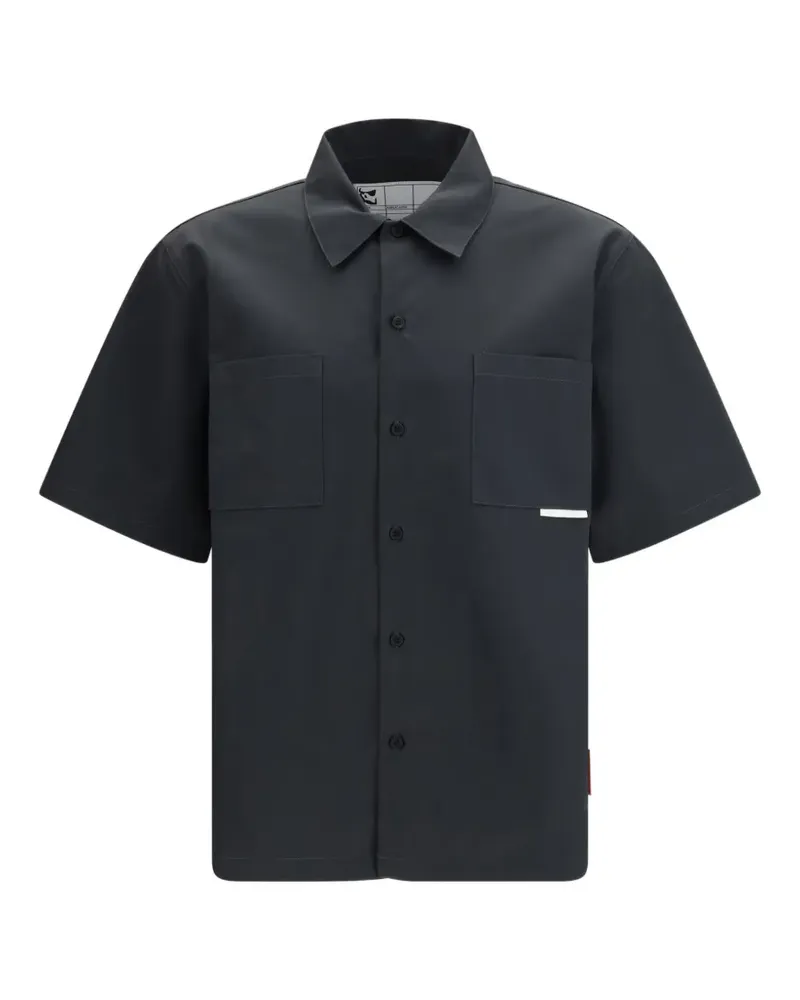 GR10K chest-pocket shirt - Schwarz Schwarz