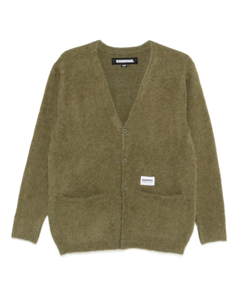 Neighborhood V-neck pocket cardigan - Grün Grün